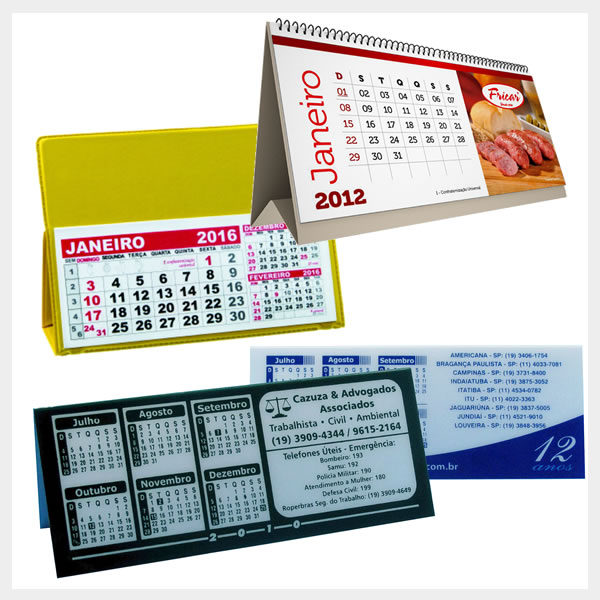 Calendarios de Mesa